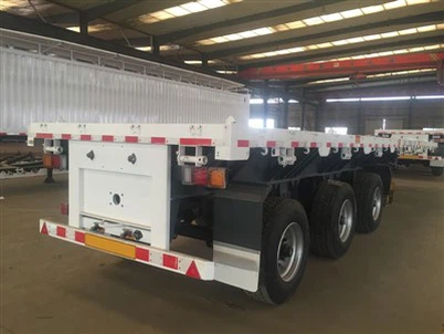 3-осный 40-футовый бортовой полуприцеп с поворотным замком